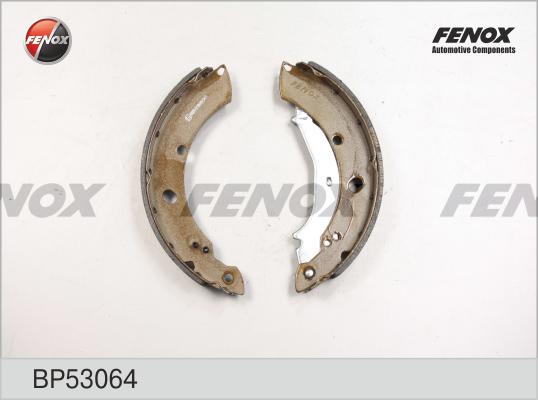 Fenox BP53064 - Комплект гальм, барабанний механізм autozip.com.ua