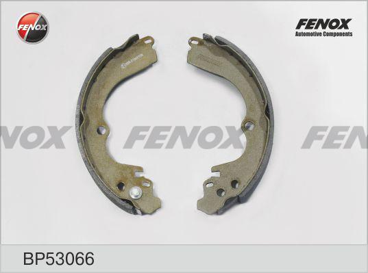Fenox BP53066 - Комплект гальм, барабанний механізм autozip.com.ua