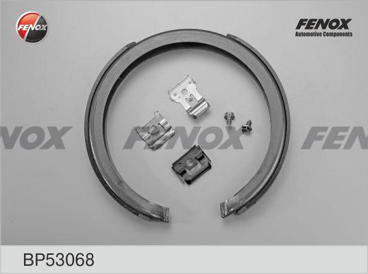 Fenox BP53068 - Комплект гальм, барабанний механізм autozip.com.ua