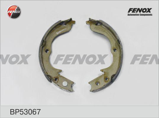 Fenox BP53067 - Комплект гальм, барабанний механізм autozip.com.ua