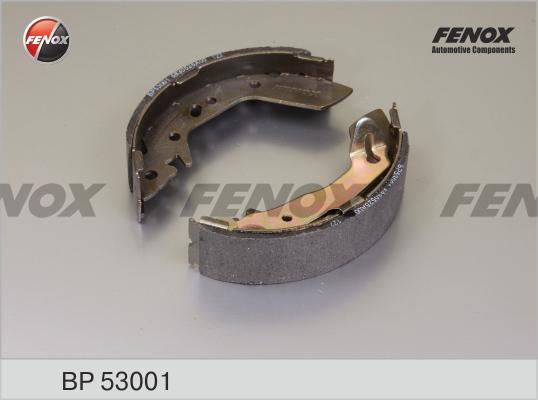 Fenox BP53001 - Комплект гальм, барабанний механізм autozip.com.ua