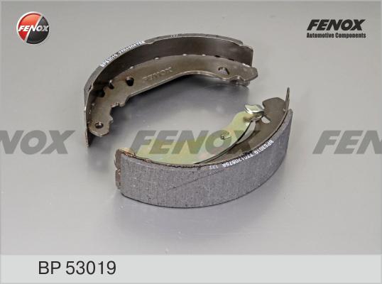 Fenox BP53019 - Комплект гальм, барабанний механізм autozip.com.ua