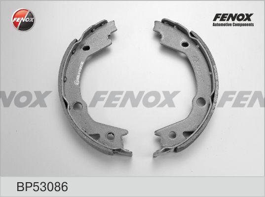 Fenox BP53086 - Комплект гальм, барабанний механізм autozip.com.ua