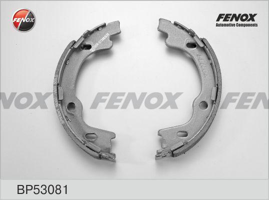 Fenox BP53081 - Комплект гальм, барабанний механізм autozip.com.ua