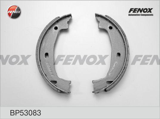 Fenox BP53083 - Комплект гальм, барабанний механізм autozip.com.ua