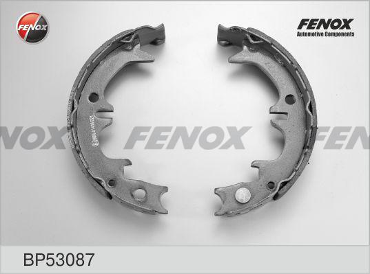 Fenox BP53087 - Комплект гальм, барабанний механізм autozip.com.ua