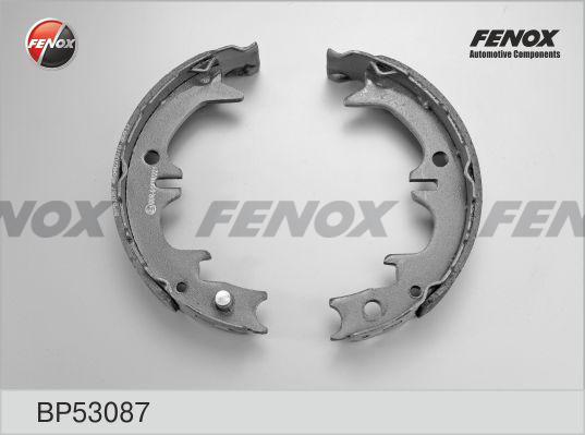 Fenox BP53087 - Комплект гальм, барабанний механізм autozip.com.ua