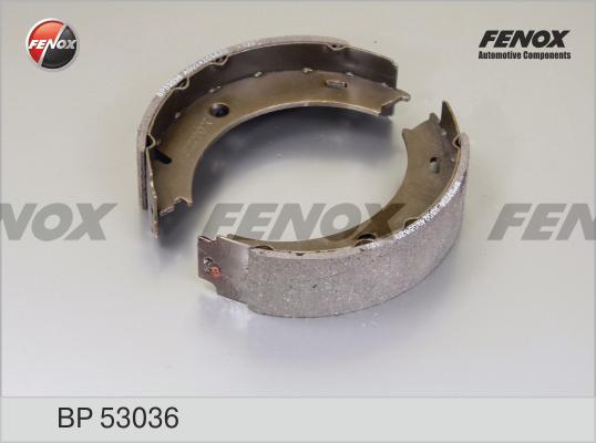Fenox BP53036 - Комплект гальм, барабанний механізм autozip.com.ua