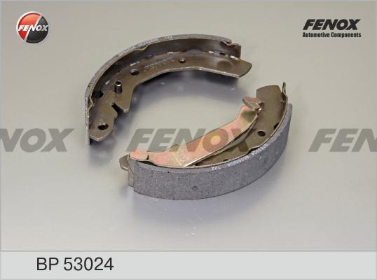 Fenox BP53024 - Комплект гальм, барабанний механізм autozip.com.ua