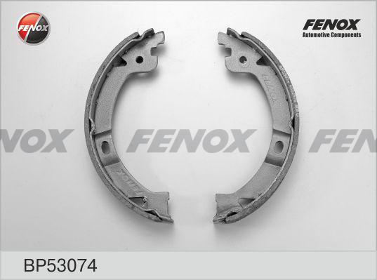 Fenox BP53074 - Комплект гальм, барабанний механізм autozip.com.ua