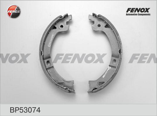 Fenox BP53074 - Комплект гальм, барабанний механізм autozip.com.ua