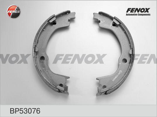 Fenox BP53076 - Комплект гальм, барабанний механізм autozip.com.ua