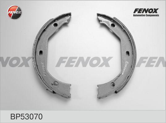 Fenox BP53070 - Комплект гальм, барабанний механізм autozip.com.ua