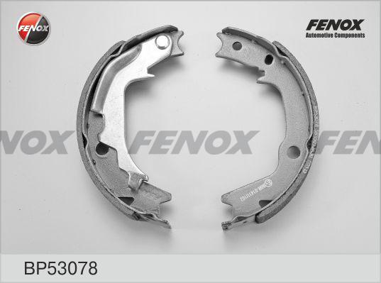 Fenox BP53078 - Комплект гальм, барабанний механізм autozip.com.ua