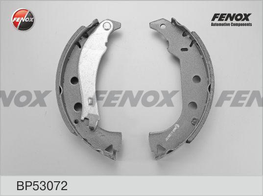 Fenox BP53072 - Комплект гальм, барабанний механізм autozip.com.ua