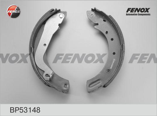 Fenox BP53148 - Комплект гальм, барабанний механізм autozip.com.ua