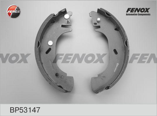 Fenox BP53147 - Комплект гальм, барабанний механізм autozip.com.ua