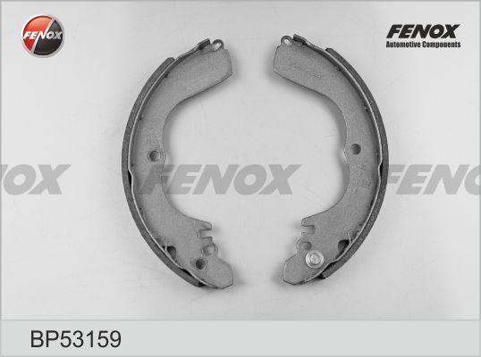 Fenox BP53159 - Комплект гальм, барабанний механізм autozip.com.ua