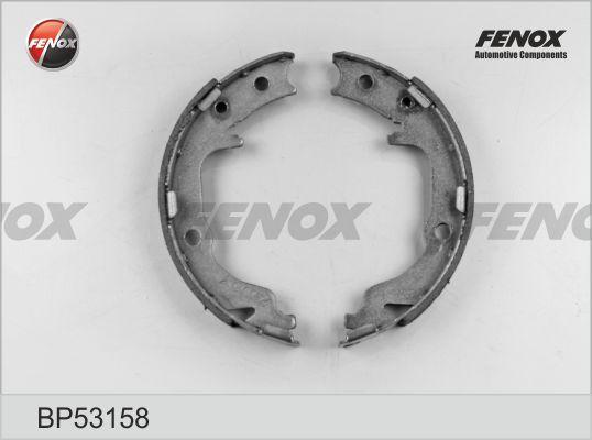 Fenox BP53158 - Комплект гальм, барабанний механізм autozip.com.ua