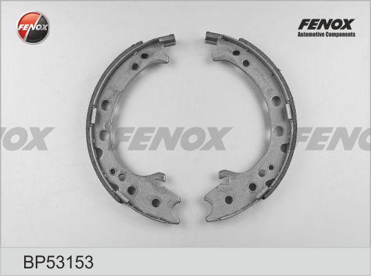 Fenox BP53153 - Комплект гальм, барабанний механізм autozip.com.ua