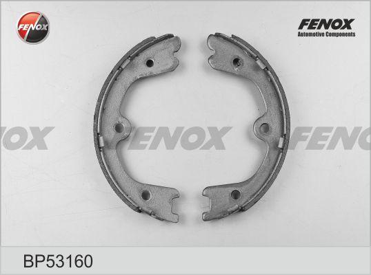 Fenox BP53160 - Комплект гальм, барабанний механізм autozip.com.ua