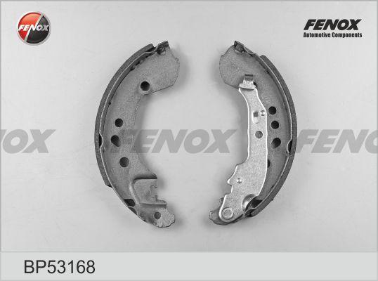 Fenox BP53168 - Комплект гальм, барабанний механізм autozip.com.ua