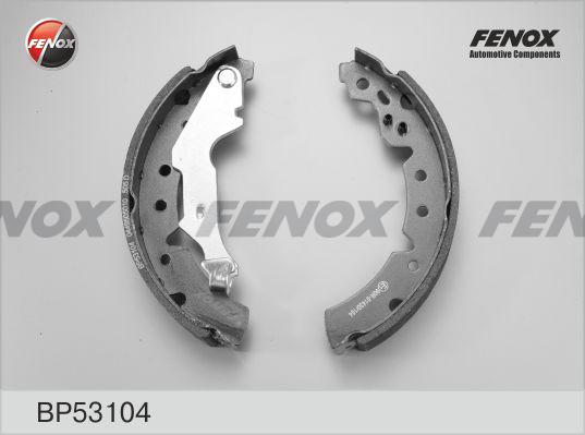 Fenox BP53104 - Комплект гальм, барабанний механізм autozip.com.ua