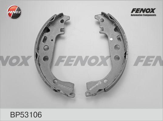 Fenox BP53106 - Комплект гальм, барабанний механізм autozip.com.ua