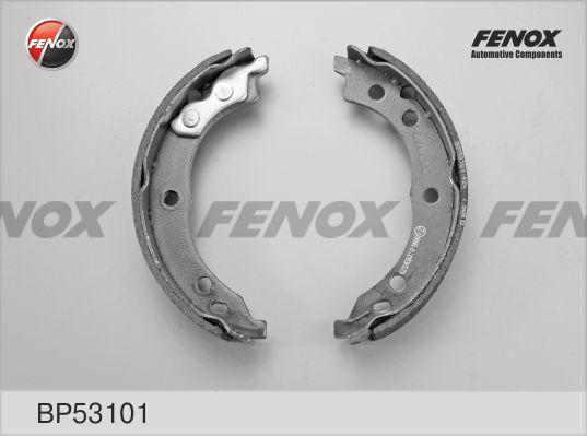 Fenox BP53101 - Комплект гальм, барабанний механізм autozip.com.ua