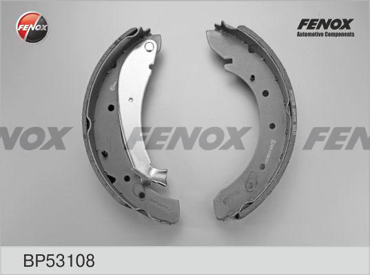 Fenox BP53108 - Комплект гальм, барабанний механізм autozip.com.ua