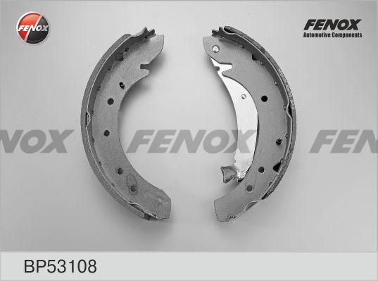 Fenox BP53108 - Комплект гальм, барабанний механізм autozip.com.ua