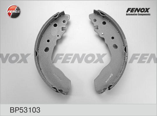 Fenox BP53103 - Комплект гальм, барабанний механізм autozip.com.ua