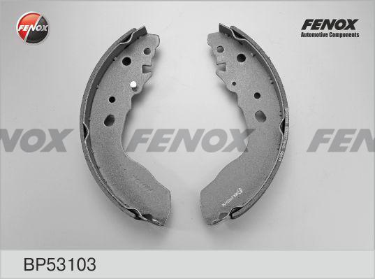 Fenox BP53103 - Комплект гальм, барабанний механізм autozip.com.ua