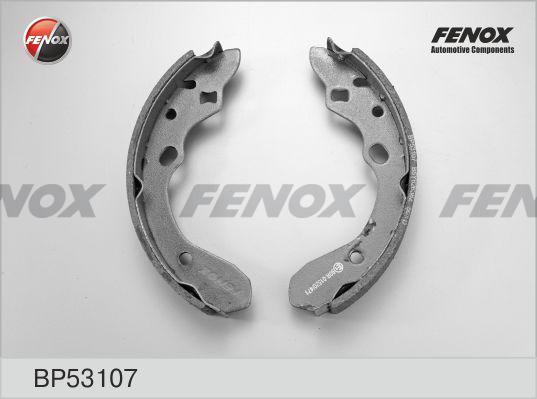 Fenox BP53107 - Комплект гальм, барабанний механізм autozip.com.ua