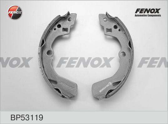 Fenox BP53119 - Комплект гальм, барабанний механізм autozip.com.ua