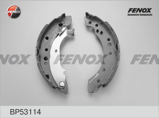 Fenox BP53114 - Комплект гальм, барабанний механізм autozip.com.ua
