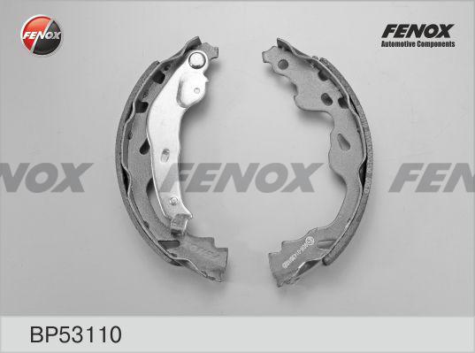Fenox BP53110 - Комплект гальм, барабанний механізм autozip.com.ua