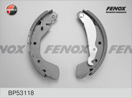 Fenox BP53118 - Комплект гальм, барабанний механізм autozip.com.ua