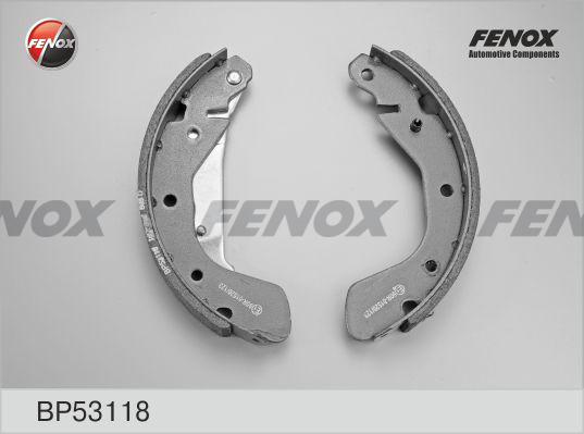 Fenox BP53118 - Комплект гальм, барабанний механізм autozip.com.ua