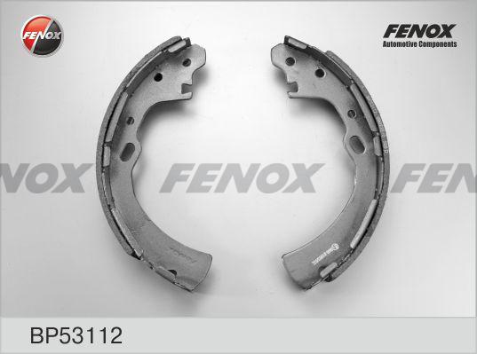 Fenox BP53112 - Комплект гальм, барабанний механізм autozip.com.ua