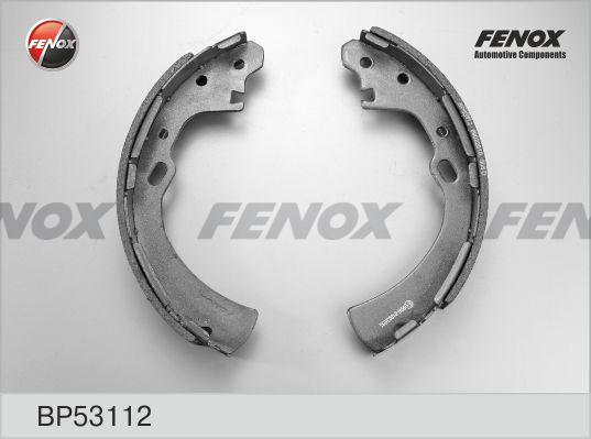 Fenox BP53112 - Комплект гальм, барабанний механізм autozip.com.ua