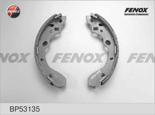 Fenox BP53135 - Комплект гальм, барабанний механізм autozip.com.ua