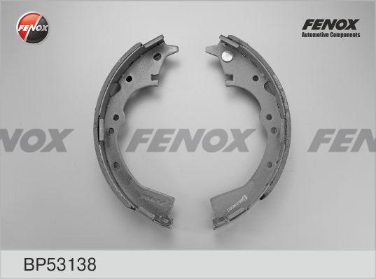 Fenox BP53138 - Комплект гальм, барабанний механізм autozip.com.ua