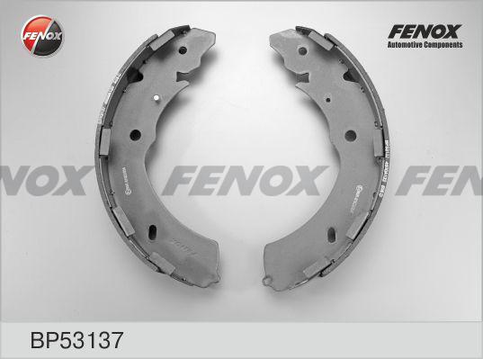 Fenox BP53137 - Комплект гальм, барабанний механізм autozip.com.ua