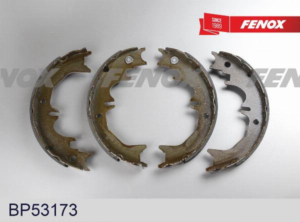 Fenox BP53173 - Гальмівні колодки, дискові гальма autozip.com.ua