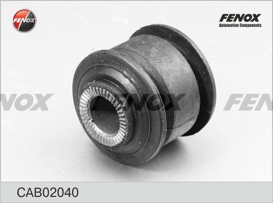 Fenox CAB02040 - Сайлентблок, важіль підвіски колеса autozip.com.ua