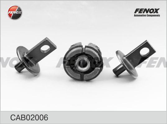 Fenox CAB02006 - Сайлентблок, важеля підвіски колеса autozip.com.ua