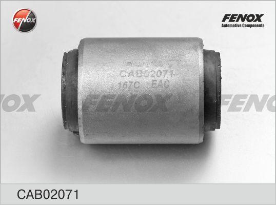 Fenox CAB02071 - Сайлентблок, важеля підвіски колеса autozip.com.ua