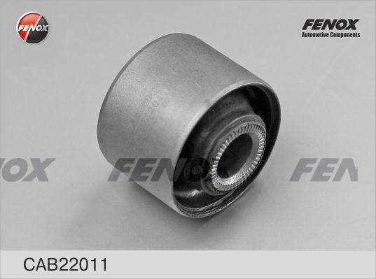 Fenox CAB22011 - Сайлентблок, важеля підвіски колеса autozip.com.ua