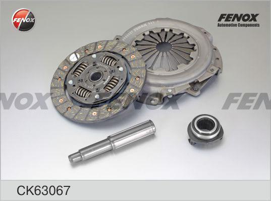 Fenox CK63067 - Комплект зчеплення autozip.com.ua